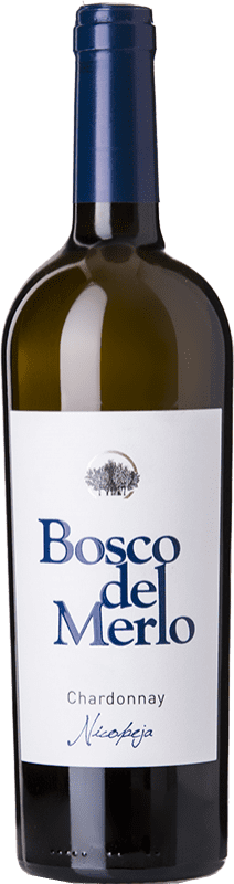 11,95 € | Weißwein Bosco del Merlo Nicopeja I.G.T. Venezia Venetien Italien Chardonnay Ökologisch 75 cl
