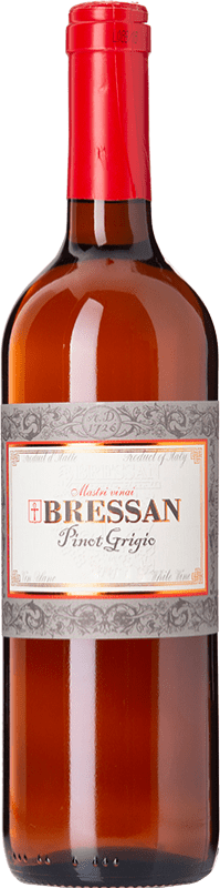 31,95 € Free Shipping | White wine Bressan I.G.T. Friuli-Venezia Giulia Friuli-Venezia Giulia Italy Pinot Grey Bottle 75 cl