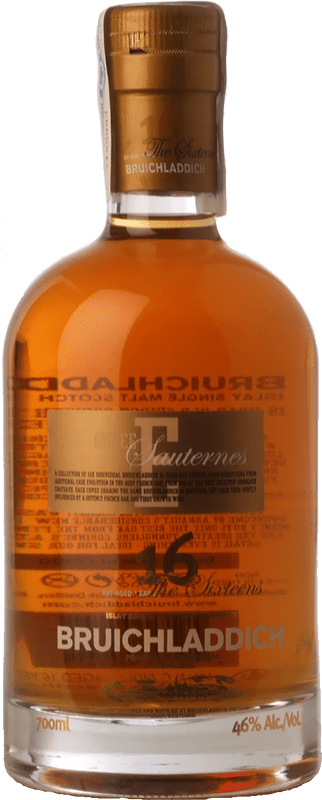 Envoi gratuit | Single Malt Whisky Bruichladdich 16 Cuvée E - Sauternes Islay Royaume-Uni 70 cl