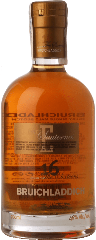 免费送货 | 单一麦芽威士忌 Bruichladdich E Sauternes Cuvée 艾莱 英国 16 岁 70 cl
