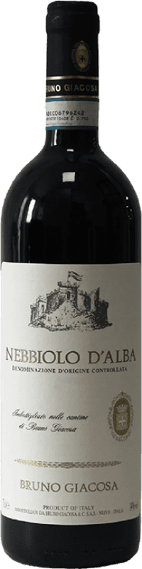 Spedizione Gratuita | Vino rosso Bruno Giacosa D.O.C. Nebbiolo d'Alba Piemonte Italia Nebbiolo 75 cl