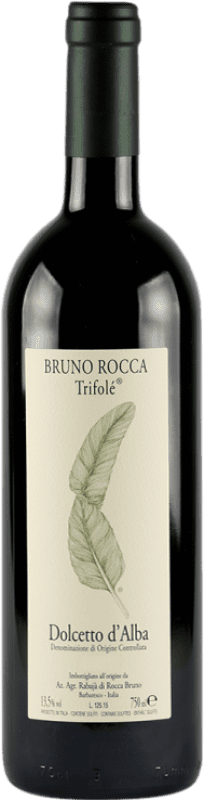 Envío gratis | Vino Tinto Bruno Rocca Trifolè D.O.C.G. Dolcetto d'Alba Piemonte Italia Dolcetto 75 cl