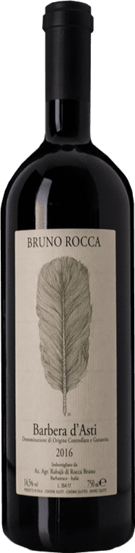 21,95 € | Красное вино Bruno Rocca D.O.C. Barbera d'Asti Пьемонте Италия Barbera 75 cl