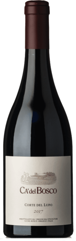31,95 € Free Shipping | Red wine Ca' del Bosco Corte del Lupo Rosso D.O.C. Curtefranca Lombardia Italy Merlot, Cabernet Franc, Carmenère Bottle 75 cl