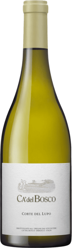 Бесплатная доставка | Белое вино Ca' del Bosco Corte del Lupo D.O.C. Curtefranca Ломбардии Италия Chardonnay — Шардоне, Pinot Blanc — Пино Блан 75 cl