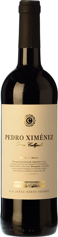 Envoi gratuit | Vin doux Callejuela Origen D.O. Manzanilla-Sanlúcar de Barrameda Sanlúcar de Barrameda Espagne Pedro Ximénez 75 cl