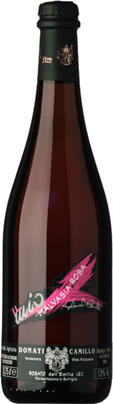 Free Shipping | Rosé sparkling Camillo Donati Malvasia Rosa Frizzante I.G.T. Emilia Romagna Emilia-Romagna Italy Malvasía Organic 75 cl