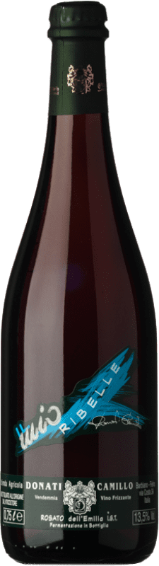 15,95 € | Espumante Rosé Camillo Donati Il Mio Ribelle Frizzante — Meio Espumante, Rosé I.G.T. Emilia Romagna Emília-Romanha Itália Barbera 75 cl