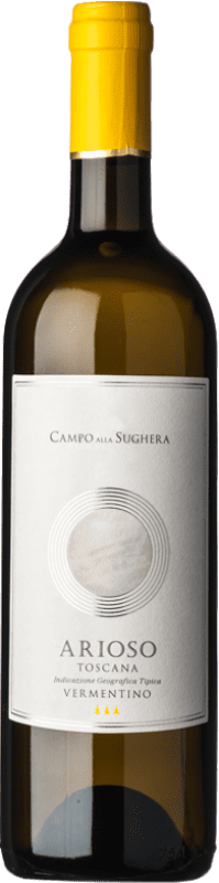 Бесплатная доставка | Белое вино Campo alla Sughera Arioso I.G.T. Toscana Тоскана Италия Vermentino — Верментино 75 cl