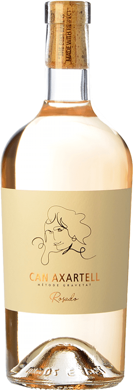 Бесплатная доставка | Розовое вино Can Axartell Rosado I.G.P. Vi de la Terra de Mallorca Майорка Испания Pinot Black, Callet, Mantonegro 75 cl