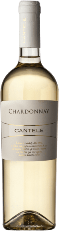 8,95 € | White wine Cantele I.G.T. Salento Puglia Italy Chardonnay Bottle 75 cl