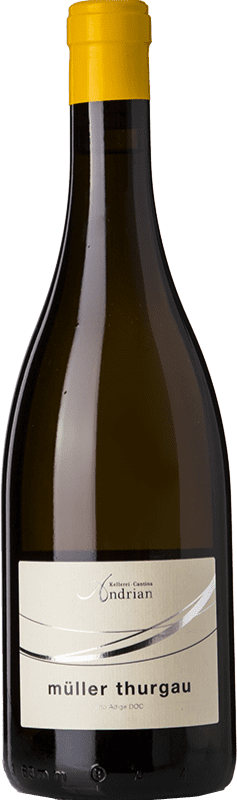 12,95 € Free Shipping | White wine Andriano D.O.C. Alto Adige Trentino-Alto Adige Italy Müller-Thurgau Bottle 75 cl