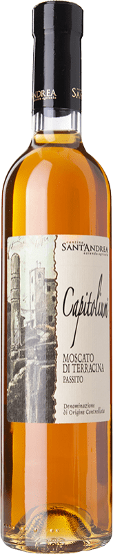 Free Shipping | Sweet wine Sant'Andrea Passito Capitolium D.O.C. Moscato di Terracina Lazio Italy Muscat Medium Bottle 50 cl