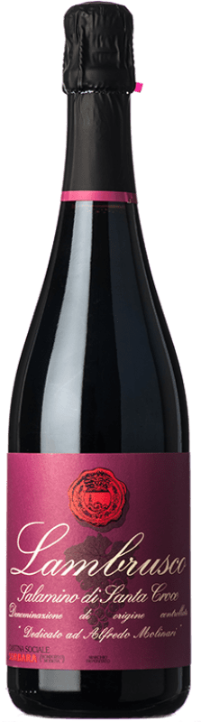Free Shipping | Red wine Sociale di Sorbara Santa Croce I.G.T. Emilia Romagna Emilia-Romagna Italy Lambrusco 75 cl