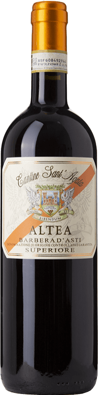 Бесплатная доставка | Красное вино Sant'Agata Altea Высший D.O.C. Barbera d'Asti Пьемонте Италия Barbera — Барбера 75 cl