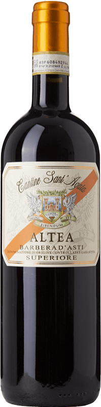 Free Shipping | Red wine Sant'Agata Altea Superiore D.O.C. Barbera d'Asti Piemonte Italy Barbera 75 cl