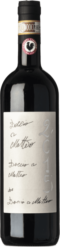 Free Shipping | Red wine Caparsa Doccio a Matteo Reserve D.O.C.G. Chianti Classico Tuscany Italy Sangiovese Organic 75 cl
