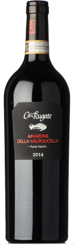 Spedizione Gratuita | Vino rosso Cà Rugate Punta 470 D.O.C.G. Amarone della Valpolicella Veneto Italia Corvina, Rondinella, Corvinone 75 cl