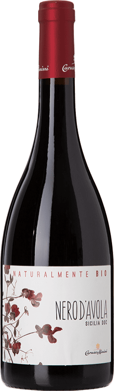 送料無料 | 赤ワイン Caruso e Minini Naturalmente Bio D.O.C. Sicilia シチリア島 イタリア Nero d'Avola 75 cl