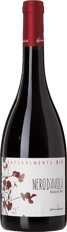 15,95 € | Vinho tinto Caruso e Minini Naturalmente Bio D.O.C. Sicilia Sicília Itália Nero d'Avola Biológico 75 cl