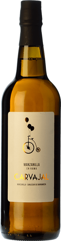 Envío gratis | Vino generoso Carvajal Wines Manzanilla en Rama D.O. Manzanilla-Sanlúcar de Barrameda Sanlúcar de Barrameda España Palomino Fino 75 cl