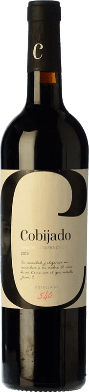 Free Shipping | Red wine Carvajal Wines Cobijado Aged I.G.P. Vino de la Tierra de Cádiz Andalusia Spain Tempranillo, Syrah, Tintilla de Rota 75 cl