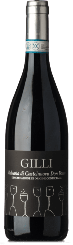 16,95 € | Сладкое вино Gilli Don Bosco D.O.C. Malvasia di Castelnuovo Don Bosco Пьемонте Италия Malvasia Black 75 cl