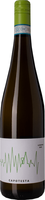 Envio grátis | Vinho branco Maddalena Capotesta D.O.C. Lugana Lombardia Itália Trebbiano di Lugana Biológico 75 cl