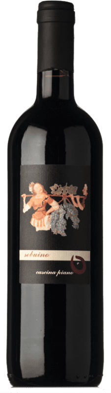 免费送货 | 红酒 Piano Rosso Sebuino I.G.T. Ronchi Varesini 伦巴第 意大利 Merlot, Barbera, Croatina, Vespolina 75 cl