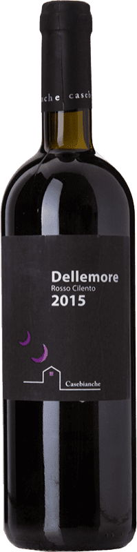 Free Shipping | Red wine Casebianche Rosso Dellemore D.O.C. Cilento Campania Italy Barbera, Aglianico, Piedirosso Organic 75 cl