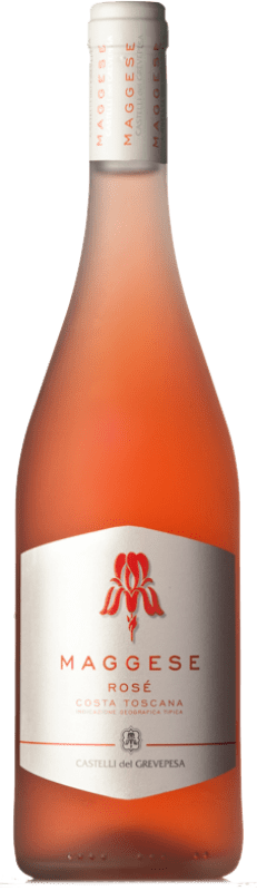 18,95 € Kostenloser Versand | Roséwein Castelli del Grevepesa Rosato Maggese I.G.T. Costa Toscana
