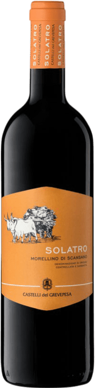 Бесплатная доставка | Красное вино Castelli del Grevepesa Solatro D.O.C.G. Morellino di Scansano Тоскана Италия Sangiovese — Санджовезе 75 cl