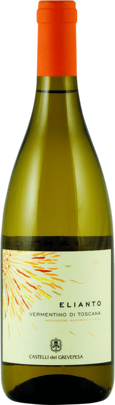 Бесплатная доставка | Белое вино Castelli del Grevepesa Elianto I.G.T. Toscana Тоскана Италия Vermentino — Верментино 75 cl