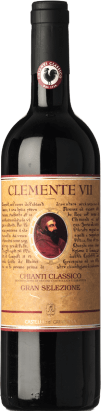 42,95 € | Rotwein Castelli del Grevepesa Gran Selezione Clemente VII D.O.C.G. Chianti Toskana Italien Sangiovese 75 cl