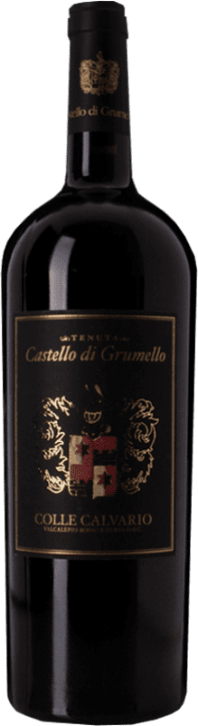 Free Shipping | Red Wine Castello di Grumello Colle Calvario Reserve — Aged D.O.C. Valcalepio Lombardia Italy Merlot, Cabernet Sauvignon 75 cl