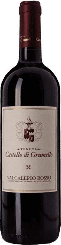 Envio grátis | Vinho Tinto Castello di Grumello D.O.C. Valcalepio Lombardia Itália Merlot, Cabernet Sauvignon 75 cl