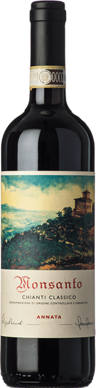 免费送货 | 红酒 Castello di Monsanto D.O.C.G. Chianti Classico 托斯卡纳 意大利 Sangiovese, Colorino, Canaiolo 75 cl