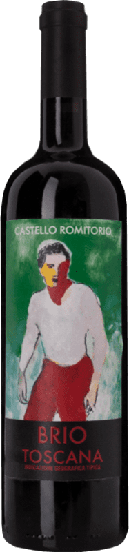 13,95 € Envío gratis | Vino tinto Castello Romitorio Brio I.G.T. Toscana
