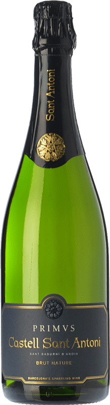 送料無料 | 白スパークリングワイン Castell Sant Antoni Primus ブルットの自然 予約 D.O. Cava スペイン Macabeo, Xarel·lo, Parellada 75 cl