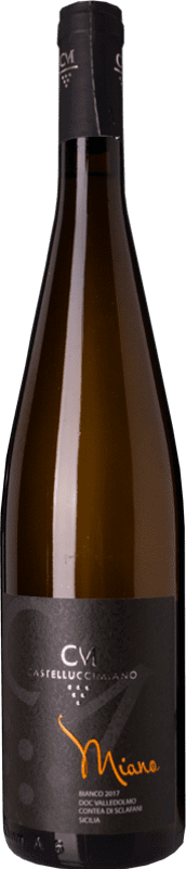 14,95 € Envoi gratuit | Vin blanc Castellucci Miano Miano D.O.C. Sicilia Biologique