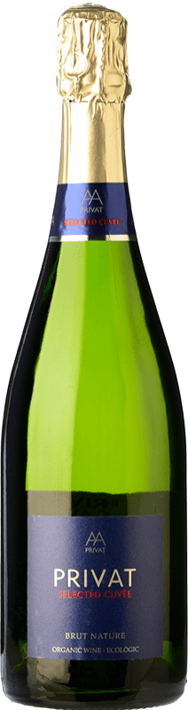 Бесплатная доставка | Белое игристое Privat Selected Cuvée Природа Брута D.O. Cava Испания Macabeo, Xarel·lo, Chardonnay, Parellada 75 cl