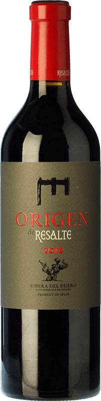 23,95 € | Vino rosso Resalte Origen D.O. Ribera del Duero Castilla y León Spagna Tempranillo 75 cl