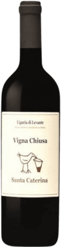 Kostenloser Versand | Rotwein Santa Caterina Vigna Chiusa I.G.T. Liguria di Levante Ligurien Italien Sangiovese, Canaiolo, Ciliegiolo 75 cl