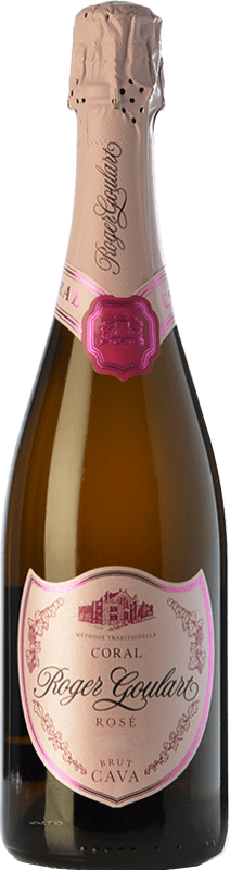 13,95 € | Espumoso rosado Roger Goulart Coral Rosé Brut D.O. Cava España Garnacha, Pinot Negro 75 cl