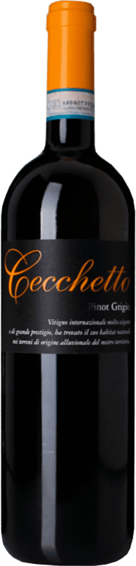 Бесплатная доставка | Белое вино Cecchetto I.G.T. Delle Venezie Венето Италия Pinot Grey 75 cl