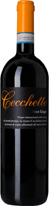 Envio grátis | Vinho Branco Cecchetto I.G.T. Delle Venezie Vêneto Itália Pinot Cinzento 75 cl