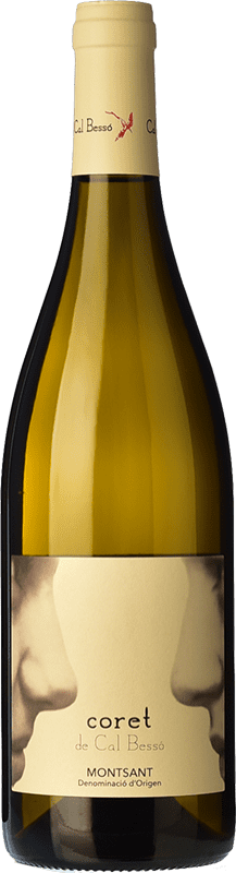 10,95 € | Vin blanc Cal Bessó Coret Blanc Crianza D.O. Montsant Catalogne Espagne Grenache Blanc 75 cl