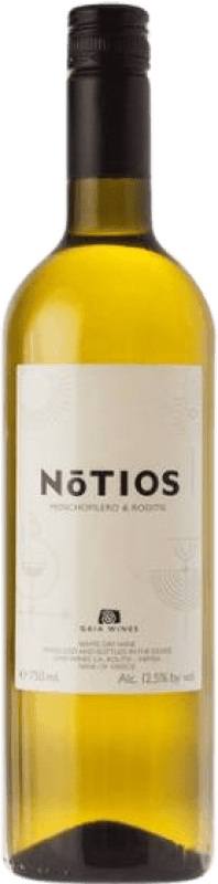 Free Shipping | White wine Gaia Notios White I.G. Peloponeso Peloponeso Greece Moschofilero, Rhoditis 75 cl