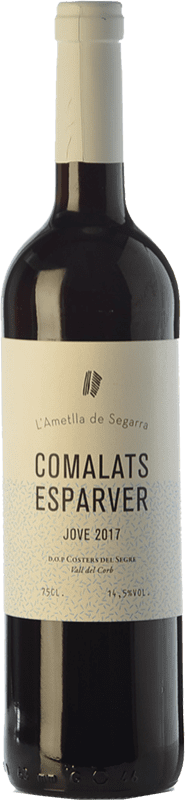 免费送货 | 红酒 Comalats Esparver 年轻的 D.O. Costers del Segre 加泰罗尼亚 西班牙 Syrah, Cabernet Sauvignon 75 cl