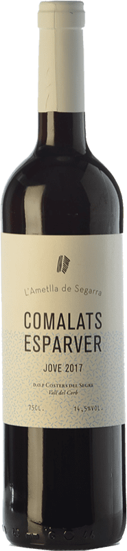 Free Shipping | Red wine Comalats Esparver Young D.O. Costers del Segre Catalonia Spain Syrah, Cabernet Sauvignon 75 cl